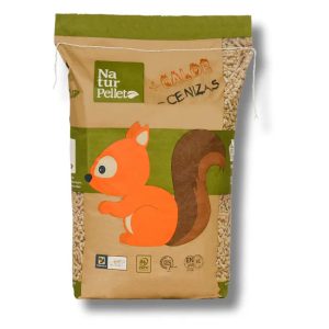Pellet Naturpellet ENplus A1 – 1 Palet (77 sacos de 15 kg, 1.155 kg)